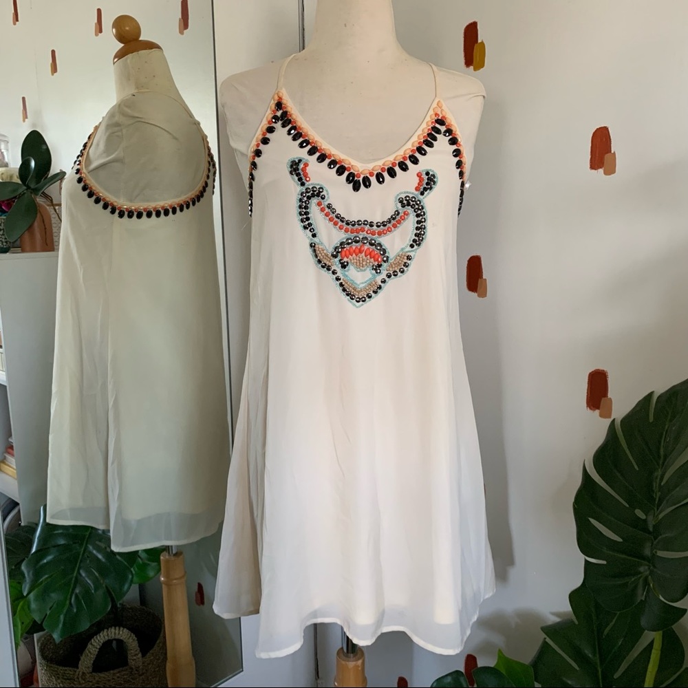 Gorgeous Beaded Summer Dress!